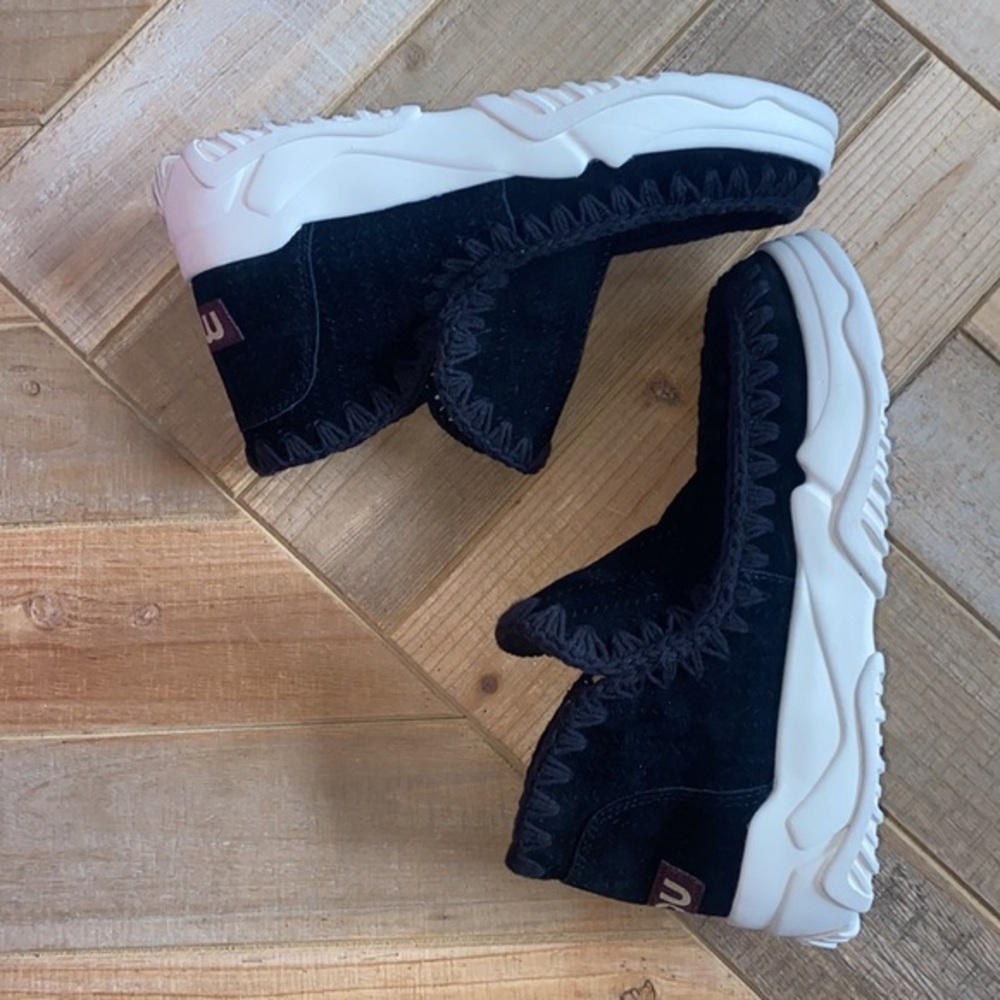 Free People Black and White Women's Shoes